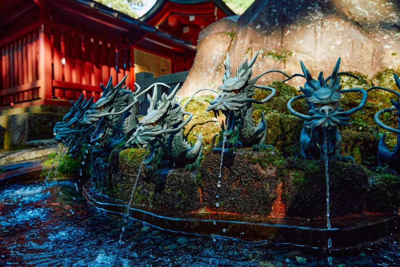 Villa Hakone Kabuto 古民家旅館 150平米 バス停迄一分 準天然温泉 最大12名 Extérieur photo