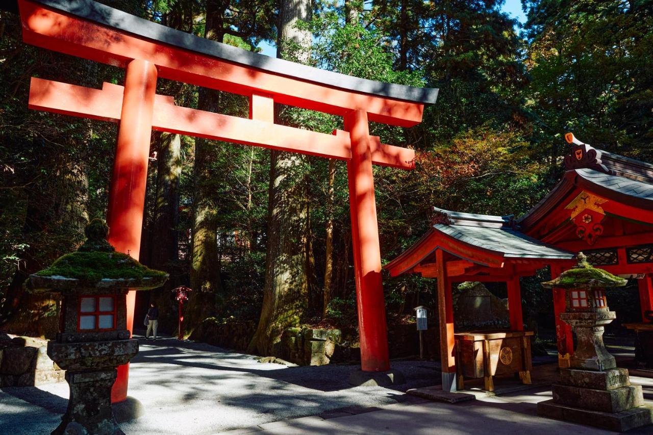 Villa Hakone Kabuto 古民家旅館 150平米 バス停迄一分 準天然温泉 最大12名 Extérieur photo