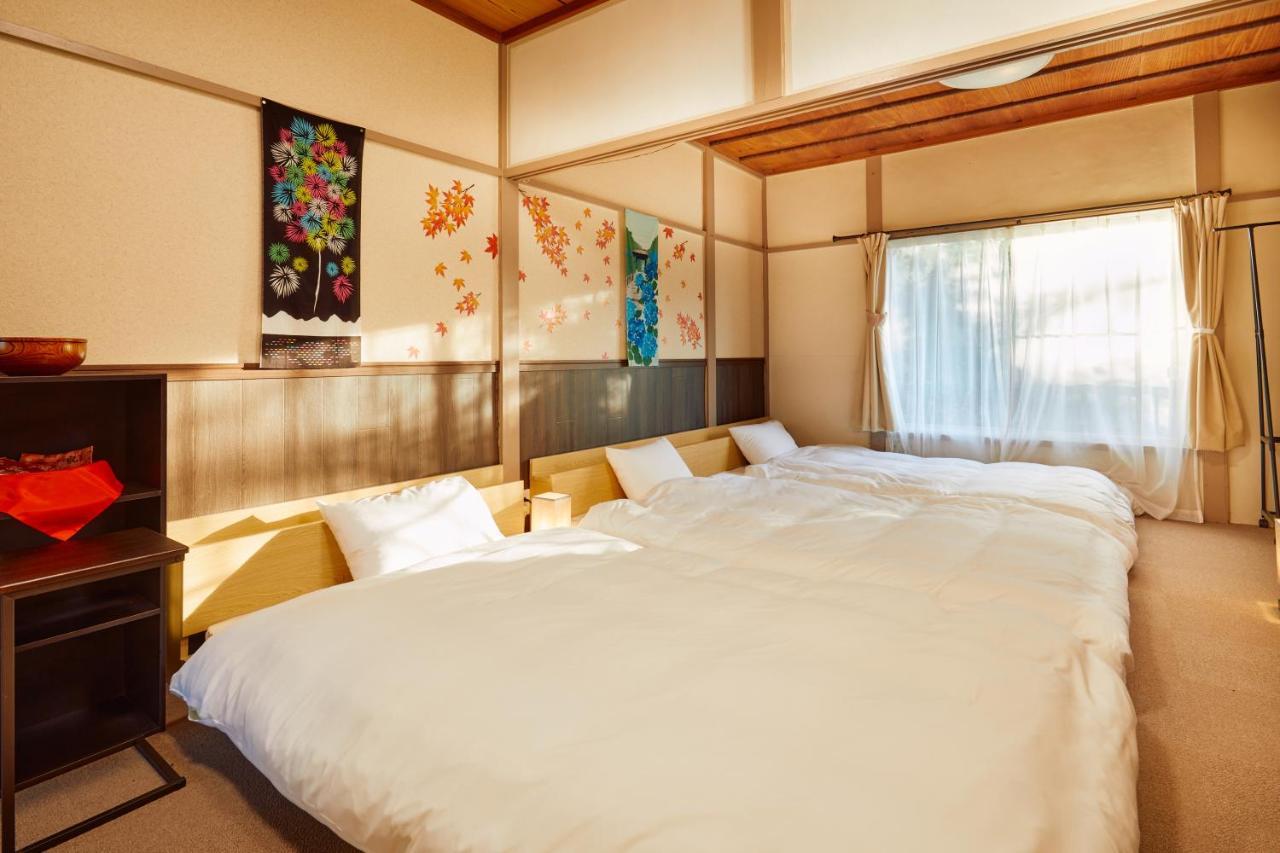 Villa Hakone Kabuto 古民家旅館 150平米 バス停迄一分 準天然温泉 最大12名 Extérieur photo